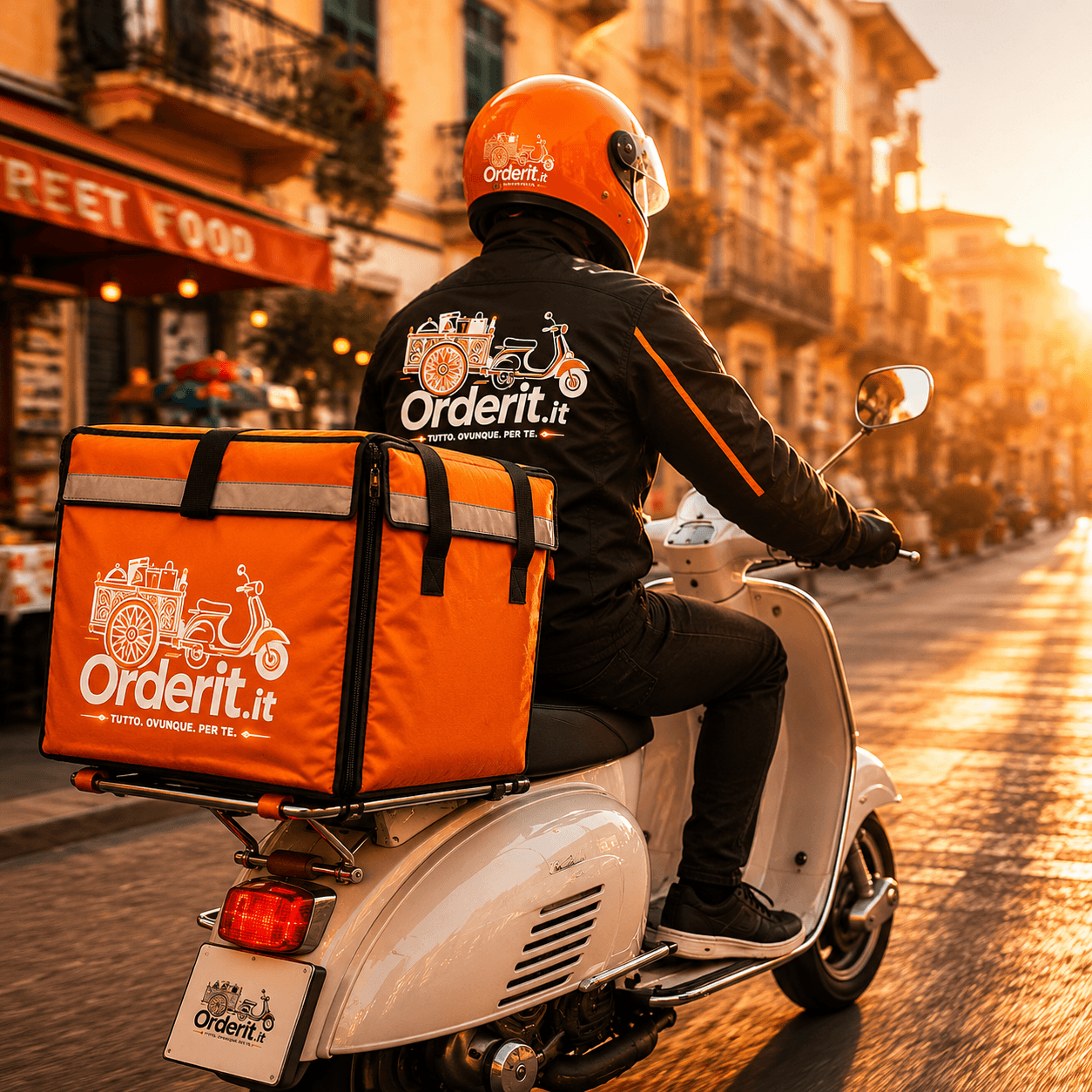 Consegna con Orderit, quando sei disponibile.